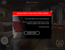Tablet Screenshot of hotelyasmaksultan.com